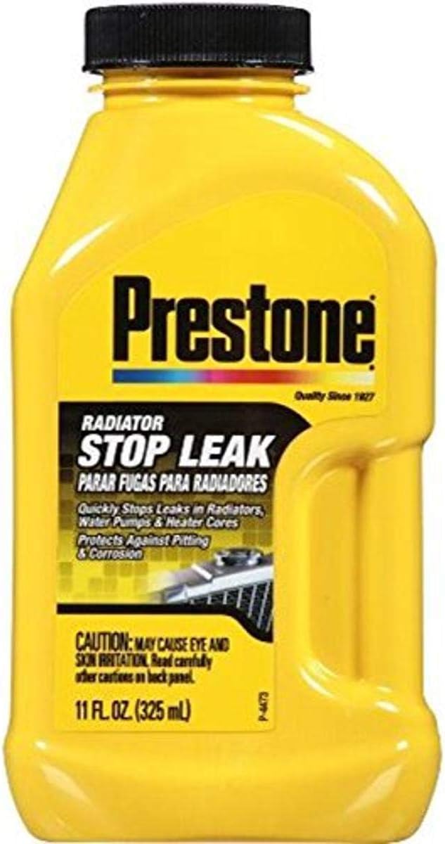 Prestone AS145 Stop Leak Repair for Radiators, Heater Cores, and Hoses, 11 oz., 1 pack
