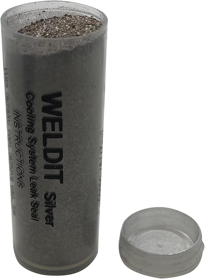 WELDIT WS-1P Radiator Cooling System Stop Leak Sealer 20 Grams - USA Made - 24 Vials