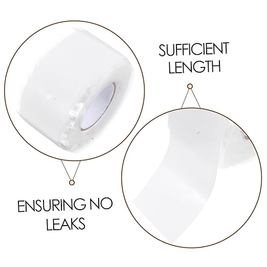 Alipis 1roll Pipe Leak Repair Tape Wide Adhesive Seal Tape for Plumbing Hoses and Household Repairs Strong Versatile Easy Application for Water Leaks