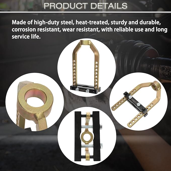 ReluxGo CV Joint Puller Propshaft Separator Tool Universal CV Axle Removal Tool CVJ CV Axle Puller U Joint Removal Tool