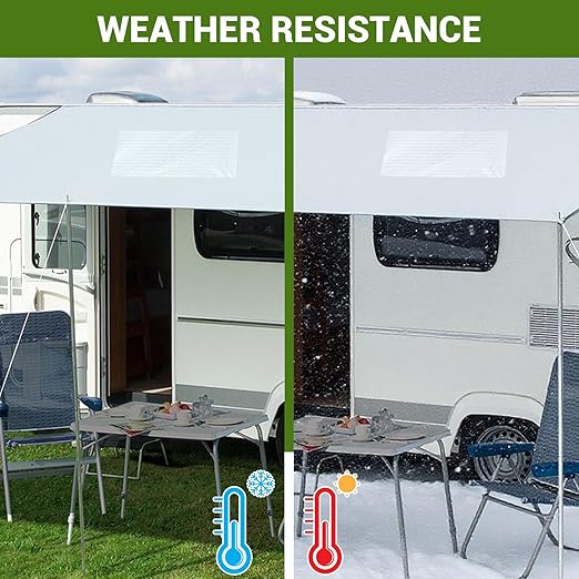 Tent Repair Tape, RV Awning Repair Tape for Tarp, Repair Kit for Boat Covers, Sail, Tear Patch Waterproof (3in*30ft)