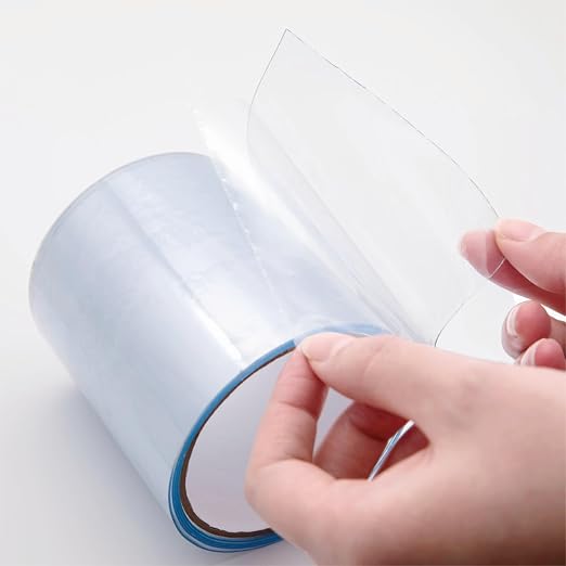 WELSTIK Waterproof Tape Patch & Seal Tape Repair Tape Duct Tape - Transparent - 10,2 x 152,4 cm