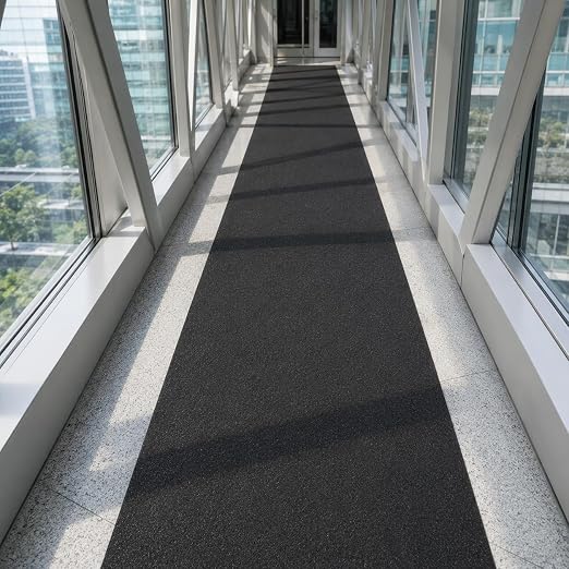 Extra Wide 36in x 20ft Black Anti Slip Tape, 80 Grit Waterproof Non Skid Grip Tape Roll for Ramps, Decks, Boat Decks, Warehouse Floors, Garages, Indoor & Outdoor Use