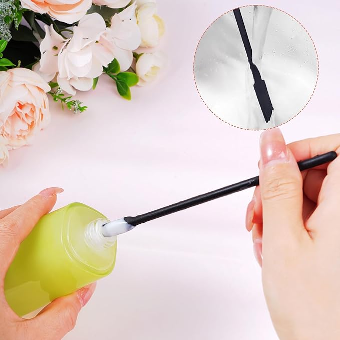 4pcs Mini Silicone Spatula Set, 3 Size Makeup Spatula Small Rubber Spatula for Thin Jar Skinny Openings Bottles, Tiny Scraper for Kitchen and Cosmetic, Multipurpose Scraping Mixing Tools (Black)