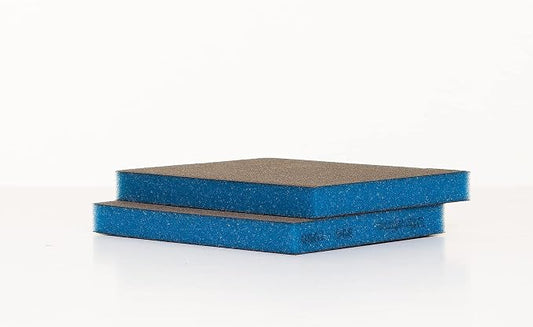 Geist. Double Sided Sanding & Finishing Pads | for use on Leather, Alcantara, Vinyl, Wood, Paints, fillers and Plastic Materials |
to Smooth and Prepare Surfaces | Pack of 2