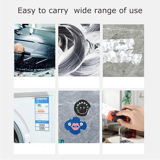 Razor Blade Scraper, 2-in-1 Double Edged Razorblade Scraper Tool with 20Pcs Razor Blades, Multi-Purpose Paint Cleaning Razor Scraper for Glass, Decals, Stickers, Labels, Caulk, Adhesive, Paint Removal
