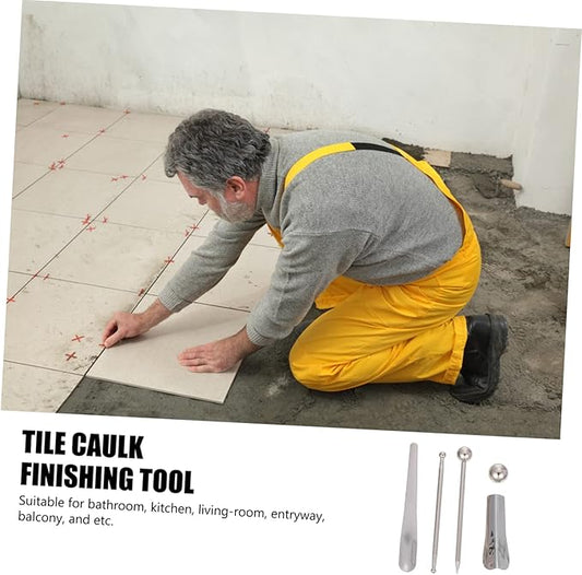 1set Caulking Tool Grout Cleaning Tool Seal Removal Caulking Removal Clip Sealant Finisher Shovel