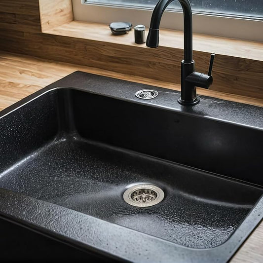 Westbrass A213-20 3-1/2" Wing Nut Twist Style Large Kitchen Sink Basket Strainer, Stainless Steel