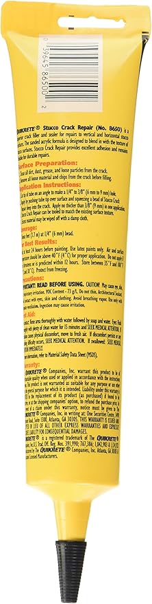 Sakrete 865005 Series 5.5OZ Crack Repair, 5.5 oz