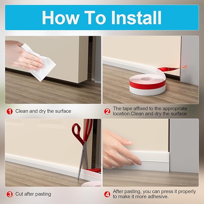 2" Weather Stripping Door Seal 20FT - Alien Draft Seal Shower Door Seal Strip Alien Sealer for Door Frame (Thickness Upgrade)