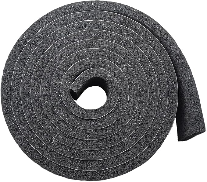DOBTIM Pipe Insulation Foam Wrap Tape, Self Adhesive with High Resilience for Pipe Insulation Wrap 13 Ft x 3 Inch Wide x 1/2 Inch Thick
