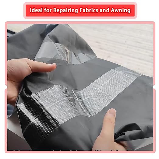 Birllaid 39FT RV Awning Repair Tape for Tarp,Tent, Boat Covers, Sail Repair Tape Waterproof, Heavy Duty