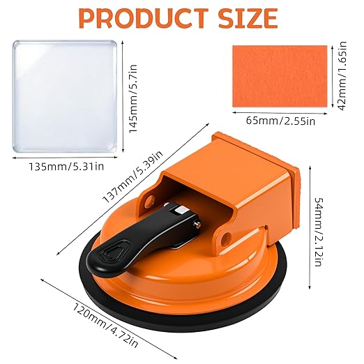 Floor Gap Repair Tool,Equipped with 6 Adhesive Pads and 3 Cushion Pads,Suitable for Surface Smoothing of Vinyl,Wood, Tiles,Tile and Laminate Flooring (Floor Gap Fixer Tool)