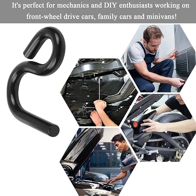 6007 Lower Control Arm Prying Tool, Suspension Specialty Bushing Tool for 7/8 Inches Diameter Pry Bar, Ball Joint Press Separator Installation Remover Control Arm Prying Bar
