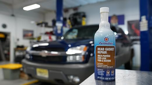 Permatex 30300 Head Gasket Repair - Multi-Purpose Stop-Leak, 16 fl. Oz, Seals Head Gaskets While Preventing Future Leaks