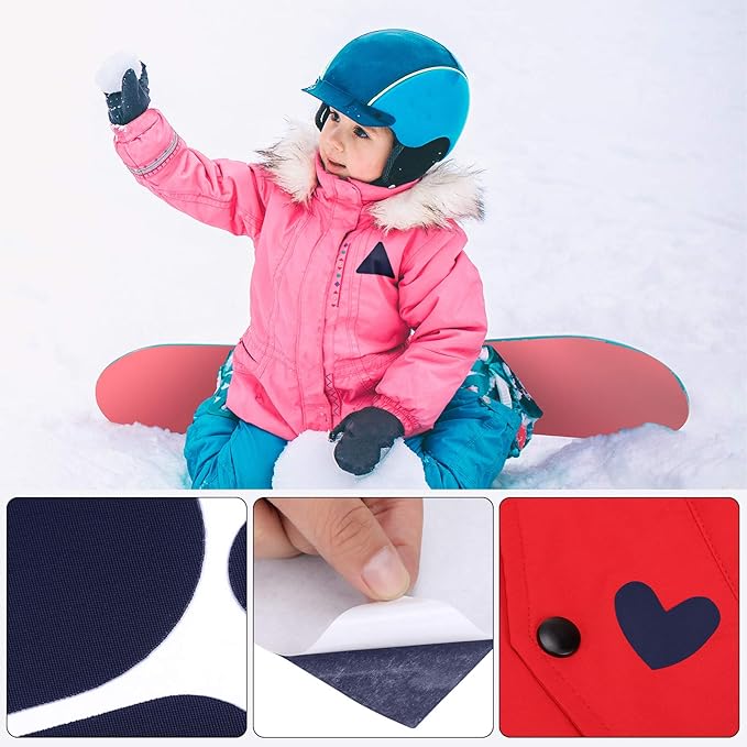 WILLBOND 3x79 Inch Nylon Repair Patches Nylon Patches for Jackets Self Adhesive Repair Tape Waterproof Kit Fabric Clothing Kit for Down Jacket, Tent, Umbrella, Clothes, Bags(Dark Blue)