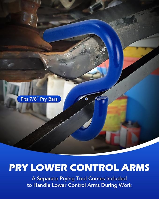 Orion Motor Tech Ball Joint Tool Compatible with Subaru, with Lower Control Arm Prying Tool Upper Ball Joint Puller Lower Ball Joint Puller Compatible with Legacy Impreza Forester Outback Baja