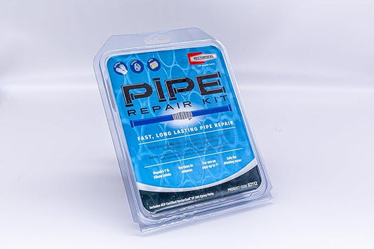 RectorSeal Pipe Repair 82112 Pipe Repair Kit, Easy Application, Plumbing, Repairs 1" and 450 psi