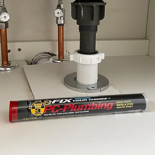 PC Products - 45593 PC-Plumbing Epoxy Putty, 4oz Stick, Gray (45596) (Pack of 1)