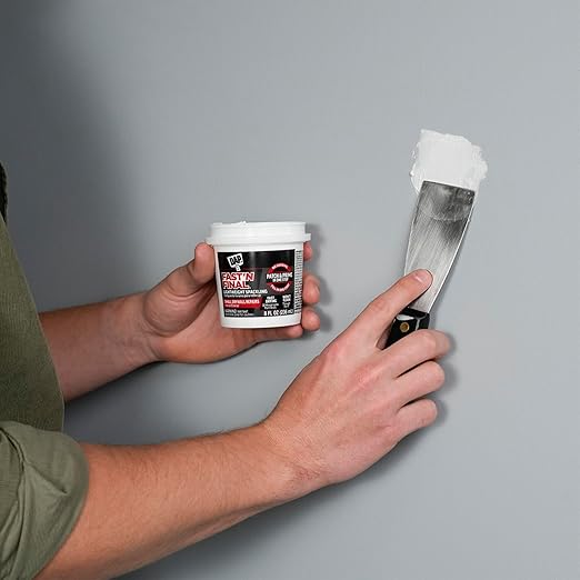 DAP Fast 'N Final Lightweight Spackling, White, 8 Oz (7079812140) (Pack of 6)
