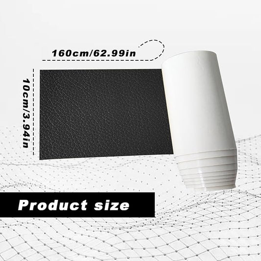 Black Self-Adhesive Leather Repair Patch Leather Repair Tape for Furniture 4x63 Excellent Adhesion Leather Repair Patch Self Adhesive for Car Seat Couch Motorcycle Seat