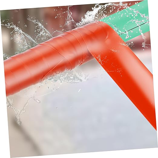Ipetboom Sealing Tape for Pipe Leak Repair Flexible Self Adhesive Sealant Strip Compression and Weather Resistant Suitable for PVC Ppr Metal Pipes and Plumbing Maintenance Red Patch Seal