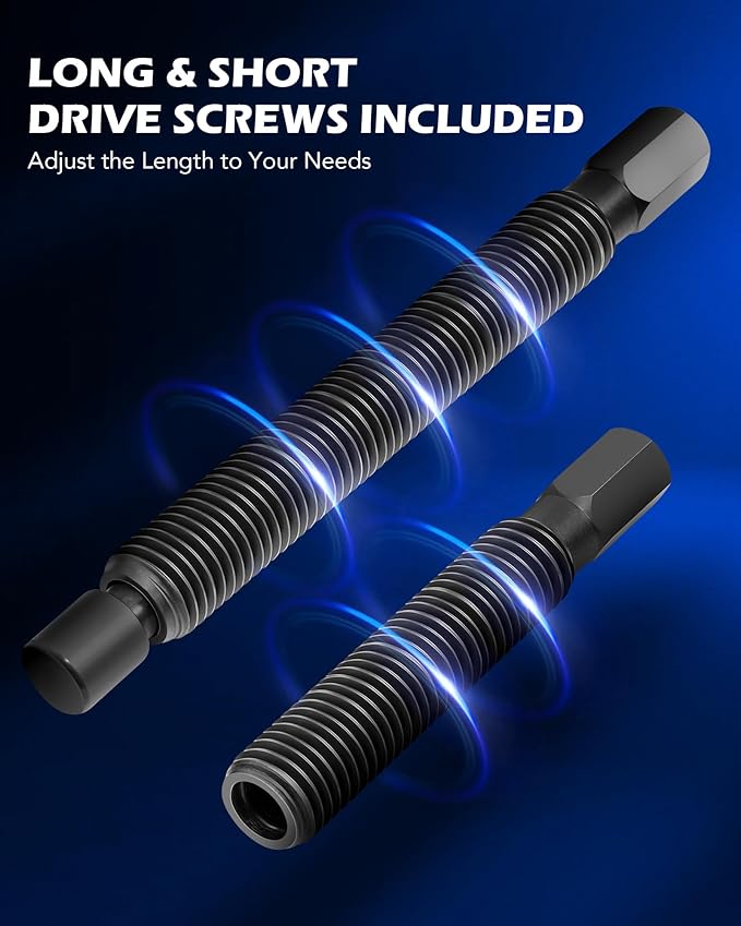 Orion Motor Tech Ball Joint Press Kit, C Frame Press for Ball Joints, U Joints, Brake Anchor Pins, and Wheel Studs, U Joint Removal Tool Set with C Frame Press and 2 Screws for Joint Replacement