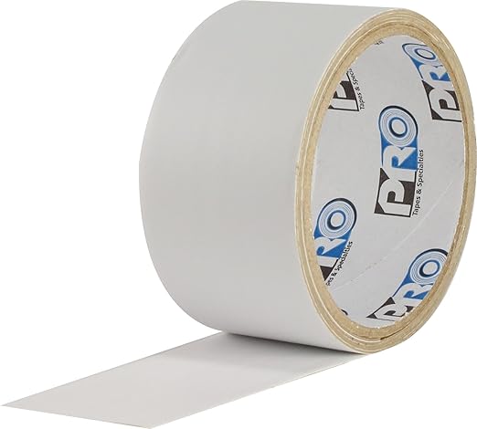 ProTapes Pro Flex Flexible Butyl All Weather Patch and Shield Repair Tape, 5' Length x 4" Width, White (Pack of 1)