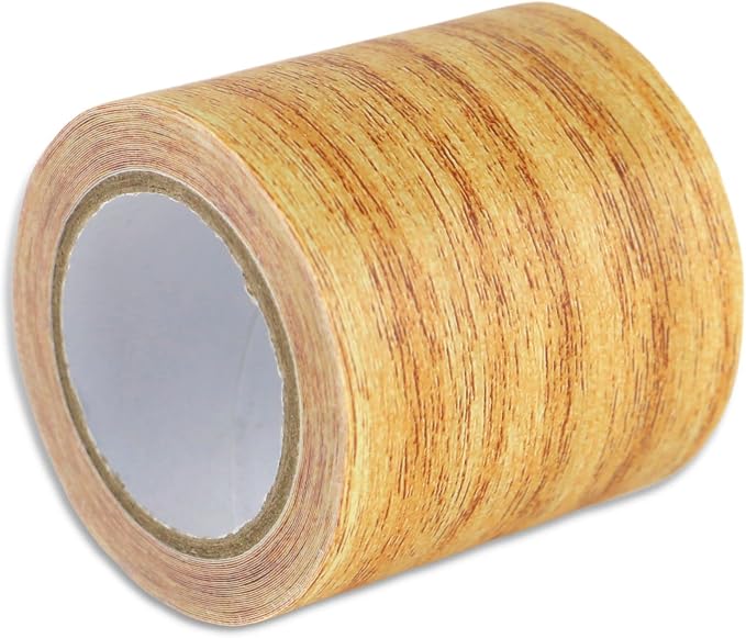 FindTape Artificial Wood & Leather Tape: 2-1/4 in. x 15 ft. (Golden Oak)