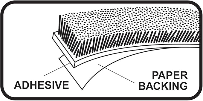 M-D Building Products, Gray 04267 M-D Epdm Adhesive Weather-Strip, 1/4 in W X 17 Ft L X 7/32 in H (Pack of 6)