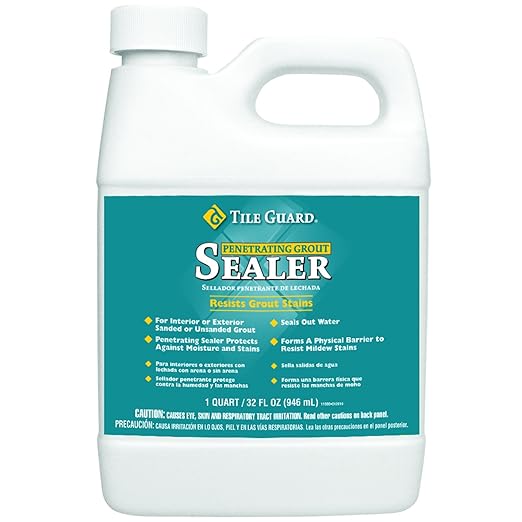 Homax Grout Sealer, 32 oz, Silicone Grout Sealer, Tile Guard (Pack of 6)