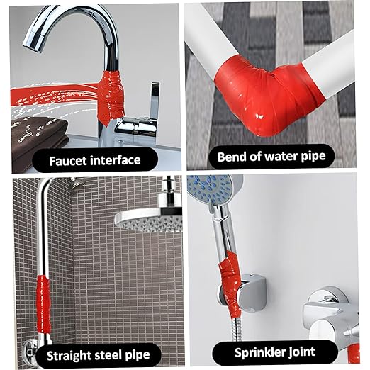 LIFKOME 3m Water Pipe Leak Repair Tape Sealant Tape Water Emergency Maintenance