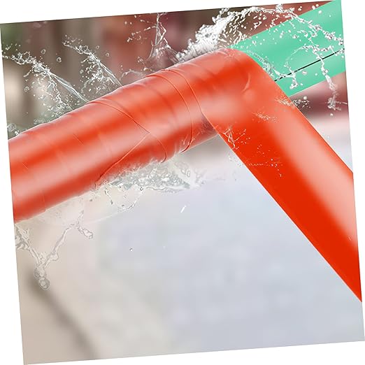 Ipetboom Pipe Repair Tape Self Adhesive Flexible Sealant for PVC Ppr Metal Pipes Compression Resistant Outdoor Sealing Tape for Leak Stop and Insulation Red