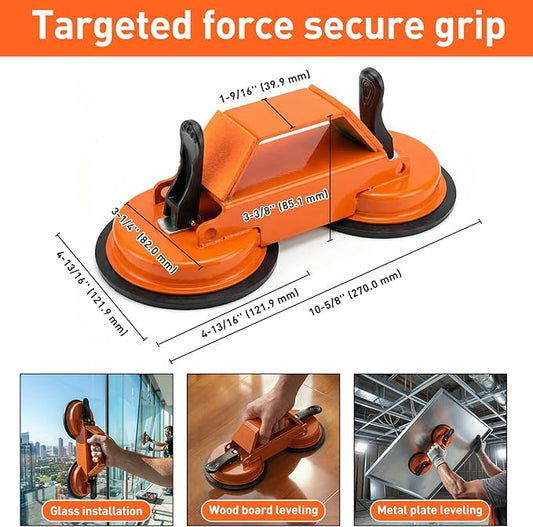 VinBee Floor Gap Fixer Tool,Heavy Duty Laminate Floor Gap Repair Tool with Suction Cup,Flooring Tools Kit for Vinyl Plank,Wood,Tile Installation & Home DIY