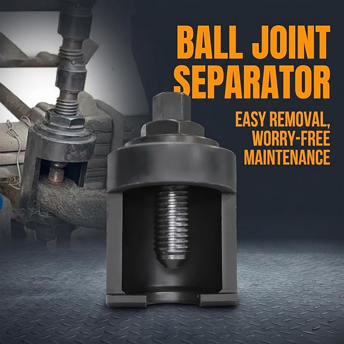 40mm Truck Ball Joint Separator Removal, Heavy Duty Forked Ball Joint Removal Tool, One-Piece Universal Ball Joint Puller for Large Trucks, Buses and Semi-Trucks