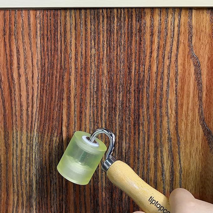tiptopcarbon Wallpaper Smoothing Tool with Seam Roller for Contact Paper Adhesive Vinyl 8pcs/Pack