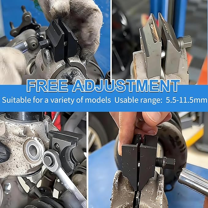 Universal Suspension Strut Split Hub Steering Knuckle Spreader Tool, Suspension Strut Spreader Tool, Lower Arm Ball Joint Spreader for Ford Peugeot Volkswagen BMW