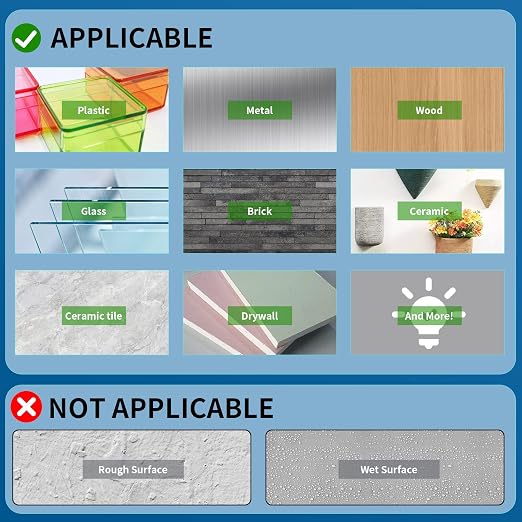 PHIXBEAR Super Strong Adhesion, Heavy Duty Double Sided Tape, Waterproof for Indoor & Outdoor Use, Multipurpose Automotive Wall Mounting Foam Adhesive (0.6in×30ft), 2 Rolls