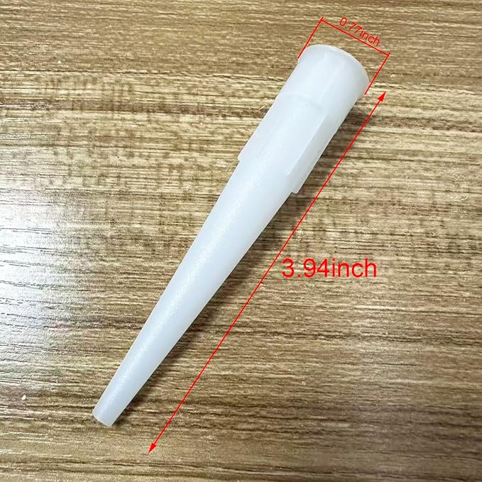TAODAN 30PCS Plastic Caulking Nozzle Tip for Window Door Installation and Gap/Crack/Wall Tile/Floor Repair