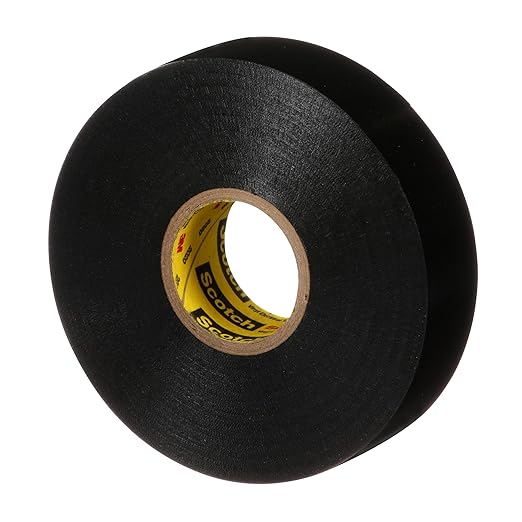 3M Scotch Super 33+ Electrical Tape - 3/4 in x 76 ft, Premium Grade All-Weather Vinyl, Resistant to Abrasion, Moisture, Corrosion, Alkalies - Long Roll, 1 in Core, Black, 10 Roll Pack