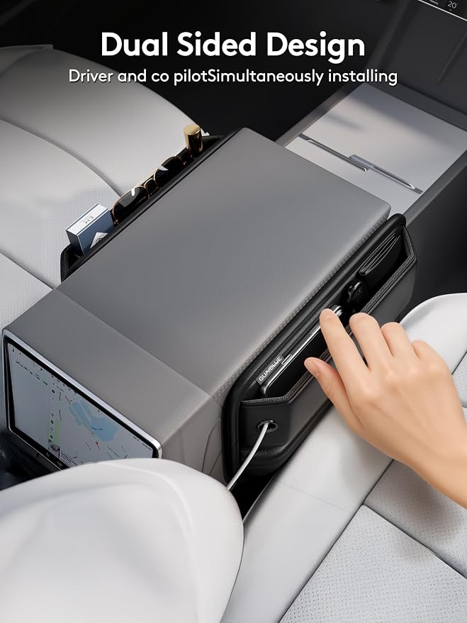 Car Seat Gap Filler Organizer with Sun Visor Organizer, PU Leather Seat Gap Filler for Phone, Keys, Cards & Sunglasses, Front Seat Storage Side Pocket for Cars SUVs Trucks
