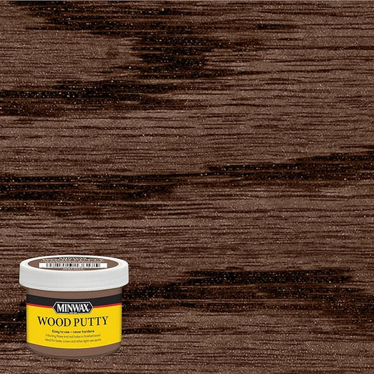 Minwax Wood Putty, Walnut, 3.75 oz. (Pack of 2)