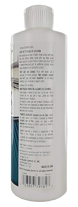 Crown Tuff Strip Ultimate Caulk Remover - Removes Caulk in 2 Hours, 16 Ounces