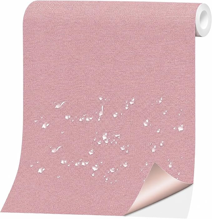 Canvas Repair Tape, Heavy Duty Waterproof Self-Adhesive Fabric Repair Patch for Tent, Sofa, Boat Covers, Chairs, Awning & Camping Outdoor Gear, 12"x59", Pink