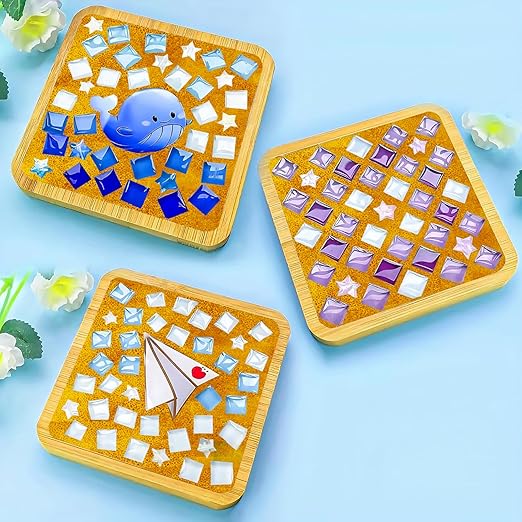 Mosaic Crystal Grout, Mosaics Tile Tools, Mosaic Tile Accessories – Essential for Handmade Grouting and Perfect for DIY Craft Projects (Gold, 4.5oz)