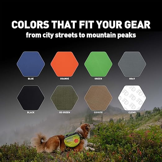 GEAR AID Tenacious Tape 3” x 20” Fabric and Vinyl Gear Repair Tape, Fix Holes and Rips in Puffy Jackets, Rain Gear, Tents, Sleeping Bags and Outdoor Equipment, Green, 1 Roll