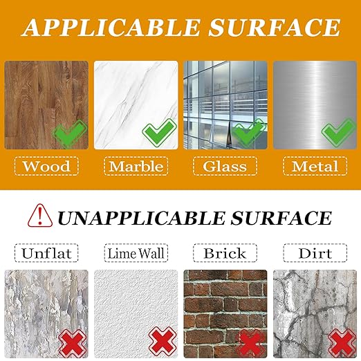 Clear Caulk Tape for Kitchen & Bathroom, Window Weather Sealing Tape, Countertop Sink Tub Shower Caulk Strip Self Adhesive Caulking Sealant Waterproof, Toilet Bowl Stick on Gel, Bathroom Accessories