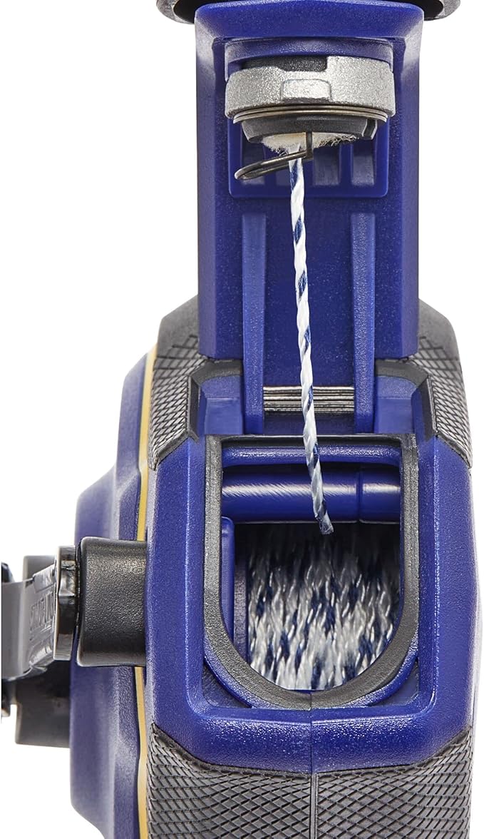 IRWIN Tools STRAIT-LINE Chalk Line, Speedline Pro Reel, Blue, 100 ft. (IWHT48443BC)