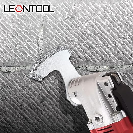 Diamond Grout Removal Blades, 3pcs, Silver, Diamond Material, Compatible with Concrete, Mortar, Grout