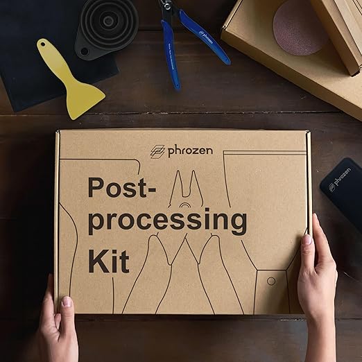 phrozen 3D Printing Post-Processing Kit, Essential 3D Print Accessories, for Removing, Cleaning, Finishing Tool kit